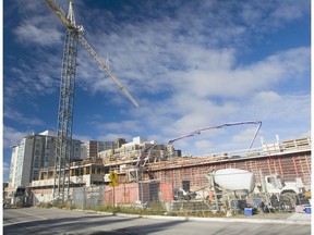 Condo under construction near Westboro in 2010.