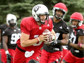 Henry Burris is the expected starter and Trevor Harris is the designated backup, leaving Danny O'Brien and Brock Jensen to compete for the third-string QB job in Redblacks training camp.