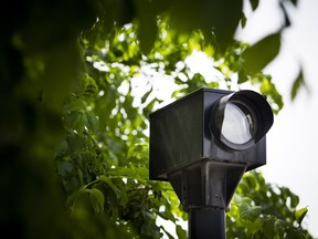 A red-light camera photographed on King Edward Avenue on June 4, 2016.