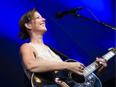 Sarah McLachlan performs in Confederation Park.