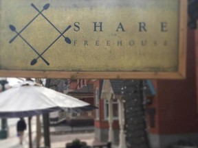 Share Freehouse on Somerset Street West has closed.