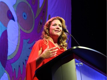 Sophie Grégoire Trudeau, wife of Prime Minister Justin Trudeau, was the guest speaker of the Wabano Centre's Igniting the Spirit Gala, held at the Ottawa Conference and Event Centre on Tuesday, June 21, 2016.