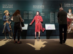 The Canadian Museum of History is exhibiting Napoleon and Paris from June 16,2016 to January 8, 2017.