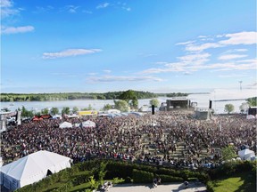 Amnesia Rockfest attracts about 200,000 people to the tiny Quebec village of Montebello every year.