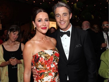 TV personality Ben Mulroney and his wife, Jessica, at the National Arts Centre on Saturday, June 11, 2016, for the Governor General's Performing Arts Awards Gala.