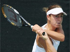 Canadian tennis player Gabriela Dabrowski .