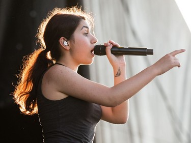 Alessia Cara performs on the City Stage.