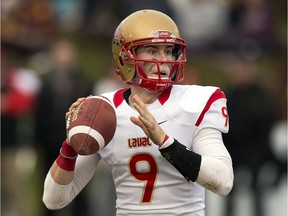 Alex Skinner, the former star quarterback for the Cumberland Panthers and Laval Rouge et Or was found not guilty on all counts when assault charges laid after a June 28, 2013 parking lot fight were thrown out.