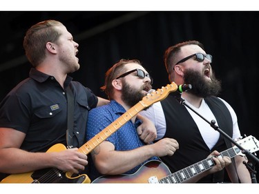 Amos The Transparent on the City stage.