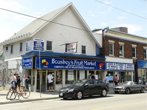 The doors to the Boushey's Fruit Market on Elgin Street are closed for the last time in July after some 70 years in business.