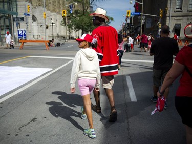 Canada Day festivities in downtown Ottawa, Friday July 1, 2016.