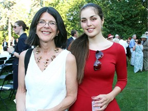 Carmen Perlain, from Global Affairs Canada, and her daughter, Ariane, attended a garden party and concert hosted by the Italian ambassador at his official residence in Gatineau on Tuesday, July 5, 2016, in support of Friends of the National Arts Centre Orchestra.
