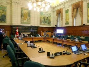 The special committee on electoral reform will meet this afternoon.