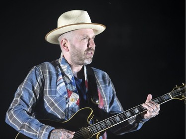 Dallas Green of City and Colour on the City Stage.