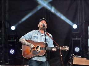 Dallas Green of City And Colour takes the Bluesfest City Stage Sunday at 9:45 p.m.