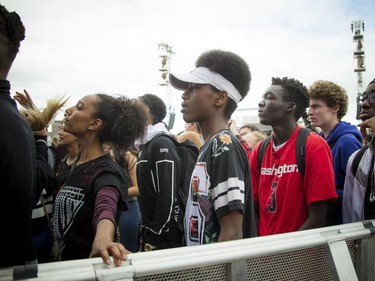 Fans for Belly at Bluesfest Sunday July 10, 2016.