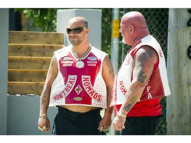 Hells Angels members from across the country were at the Hells Angels Canada Run annual convention taking place at the Carlsbad Springs Clubhouse Saturday July 23, 2016.   Ashley Fraser/Postmedia