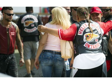 Hells Angels members from across the country were at the Hells Angels Canada Run annual convention taking place at the Carlsbad Springs Clubhouse.