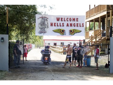 Hells Angels members from across the country were at the Hells Angels Canada Run annual convention taking place at the Carlsbad Springs Clubhouse Saturday July 23, 2016.