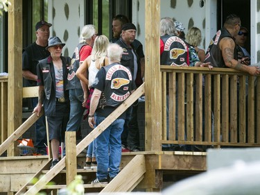 Hells Angels members from across the country were at the Hells Angels Canada Run annual convention taking place at the Carlsbad Springs clubhouse on Saturday, July 23, 2016.