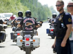 Hells Angels members from across the country were at the Hells Angels Canada Run annual convention taking place at the Carlsbad Springs clubhouse on Saturday, July 23, 2016.