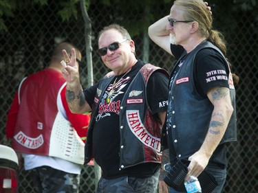 Hells Angels members from across the country were at the Hells Angels Canada Run annual convention taking place at the Carlsbad Springs clubhouse on Saturday, July 23, 2016.