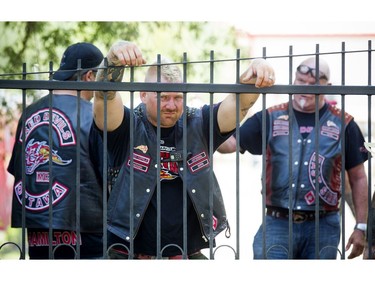 Hells Angels members from across the country were at the Hells Angels Canada Run annual convention taking place at the Carlsbad Springs Clubhouse Saturday July 23, 2016.