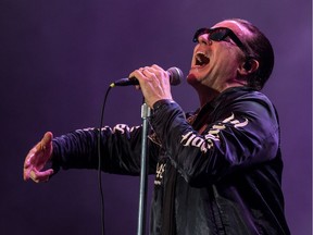 Ian Astbury of The Cult performing on the Claridge Stage at Ottawa Bluesfest on Saturday July 9, 2016.