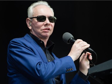 Joe Jackson performing on the City Stage on opening night of Ottawa Bluesfest. Thursday July 7, 2016.