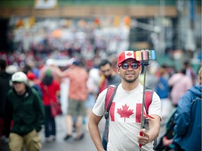 Canada Day festivities in Ottawa's downtown core Wednesday July 1, 2015.