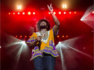 Schoolboy Q performing on the Claridge Homes Stage at Ottawa Bluesfest. Thursday July 7, 2016. Errol McGihon/Postmedia