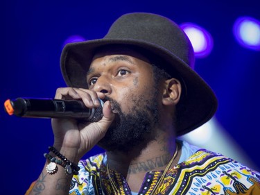 Schoolboy Q took the stage Thursday night at Bluesfest on opening night at LeBreton Flats.