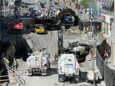 Day 9: Sinkhole on Rideau June 16, 2016.