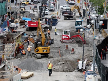 Day 15: Sinkhole on Rideau Street in Ottawa June 22, 2016.