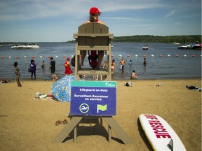 Lifeguards will finally be back on duty at city beaches, except for Petrie Island, starting on Saturday.