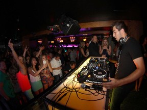 DJ Z-Bad at Junxion nightclub in September, 2013.