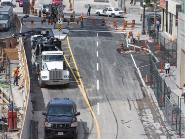 Day 21: Sinkhole at Rideau St and Sussex Dr.