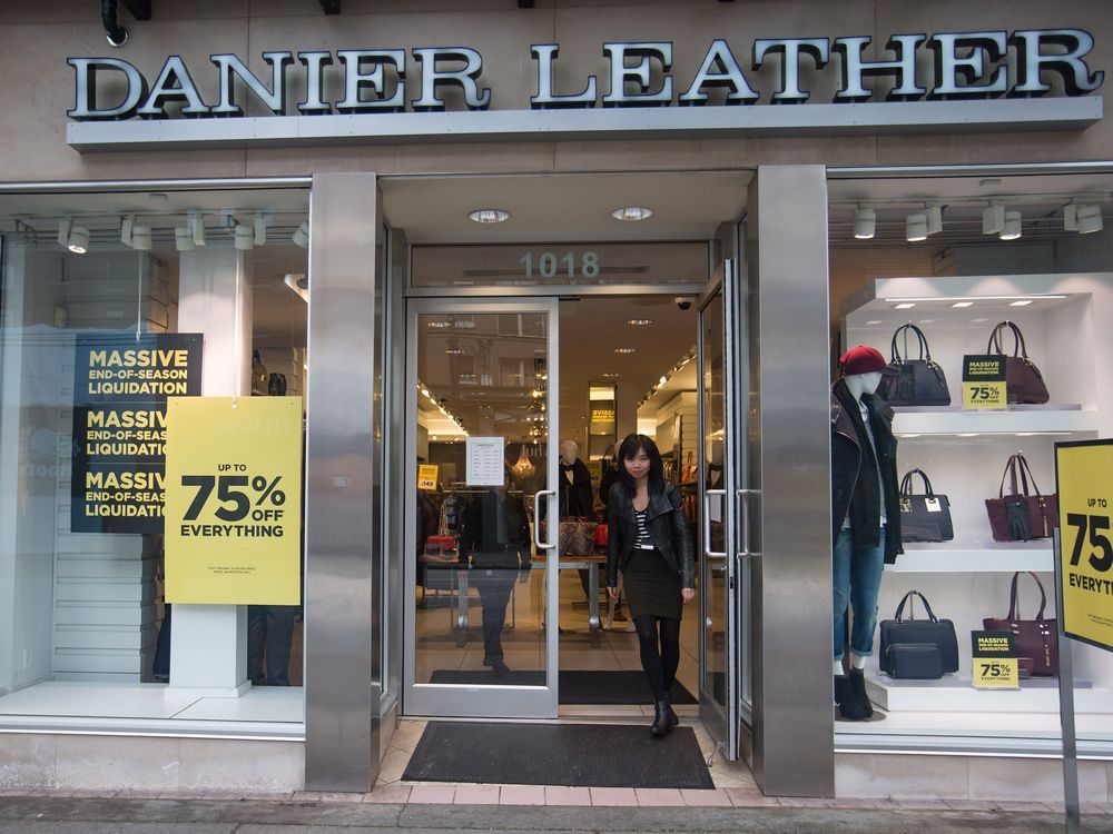 Danier leather cheap jacket outlet