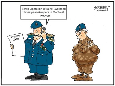 Canadian peacekeepers?