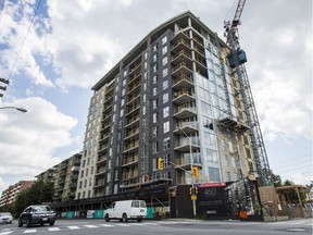 Brigil Construction, which boasts some 2,000 rental units in the area, is finishing off its latest project at 460 St. Laurent Blvd. The 147-unit building is slated for occupancy in the summer of 2017.