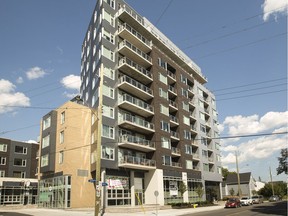 The Kavanaugh condo building by Domicile at 222 Beechwood Ave.