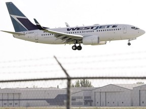 An Ottawa-bound WestJet flight was forced to land in Thunder Bay Wednesday evening following a phoned-in threat.