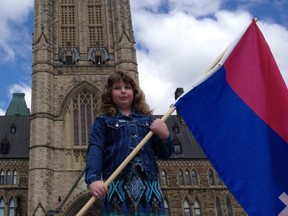 Charlie Lowthian-Rickert, 10, from Stittsville, has been been chosen to be this year's Grand Marshal in Ottawa's upcoming Capital Pride parade.