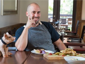 Christopher Mulder, 34, is the Chef and co-owner or Rustiek in the Hull sector of Gatineau,