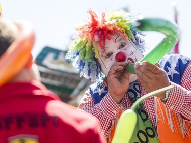 Doo Doo the Clown at the Capital Fair.