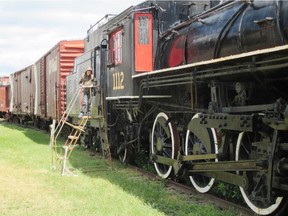 Visitors can climb up to peek inside this steam locomotive built in 1912 and walk beside several cars attached to the stationary exhibit at the Railway Museum of Eastern Ontario in Smiths Falls.