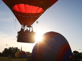 The Gaineau Air Balloon Festival continues to Monday.