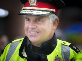 Ottawa Police Chief Charles Bordeleau. The police budget was presented Monday.