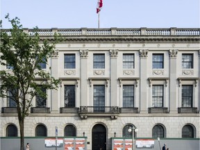 The former U.S. embassy building at 100 Wellington St.