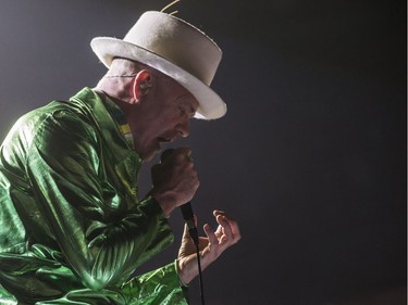 The Tragically Hip front man Gord Downie performing at the Canadian Tire Centre in Ottawa on Thursday August 18, 2016.